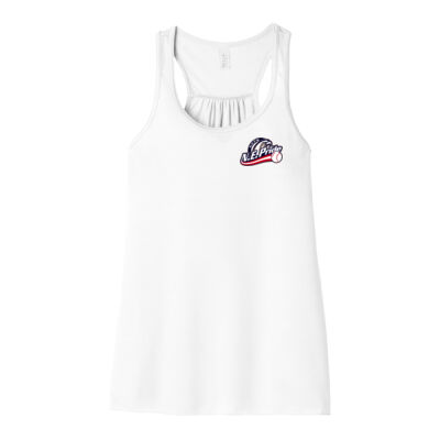 BASEBALL - Women's Flowy Racerback Tank Thumbnail